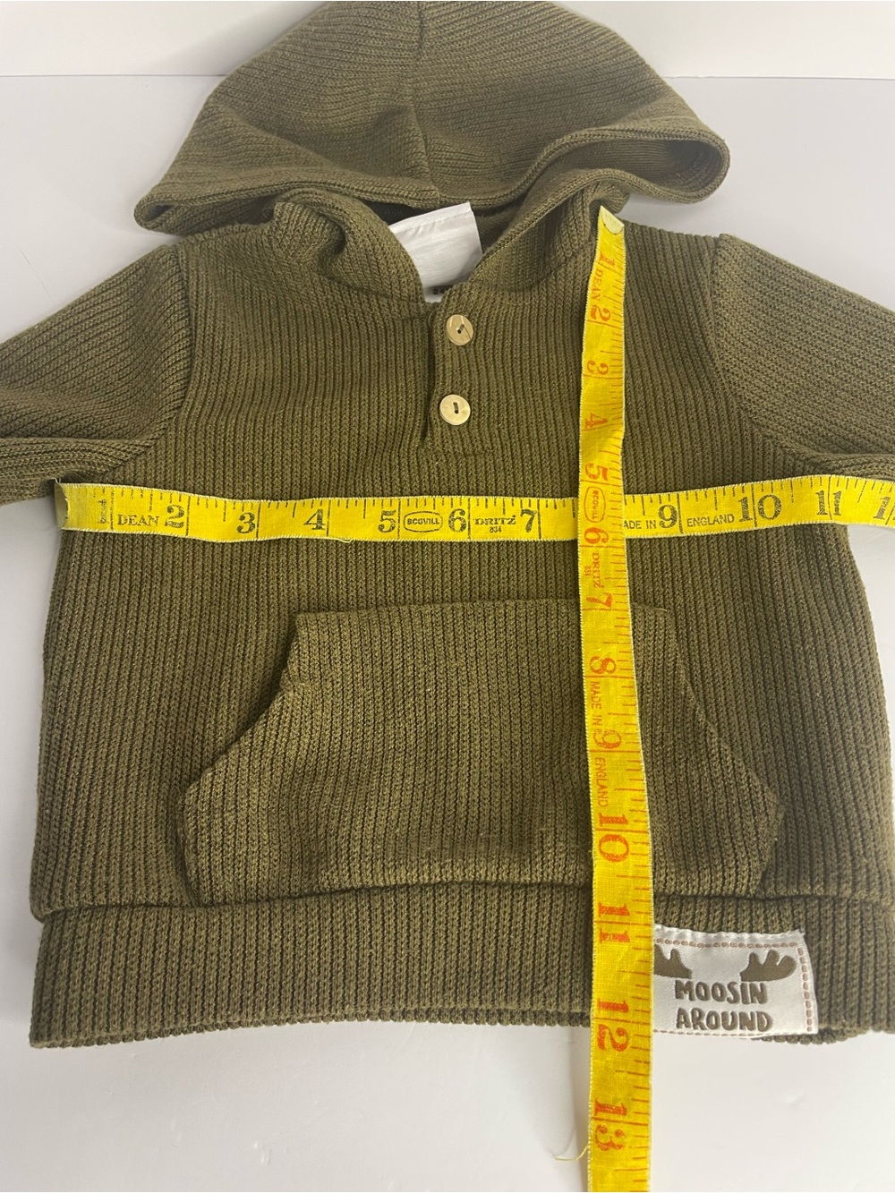 Little Ricky Moosin Around Ribbed Knit 2pc Set Soft 24 Months - Picture 12 of 14